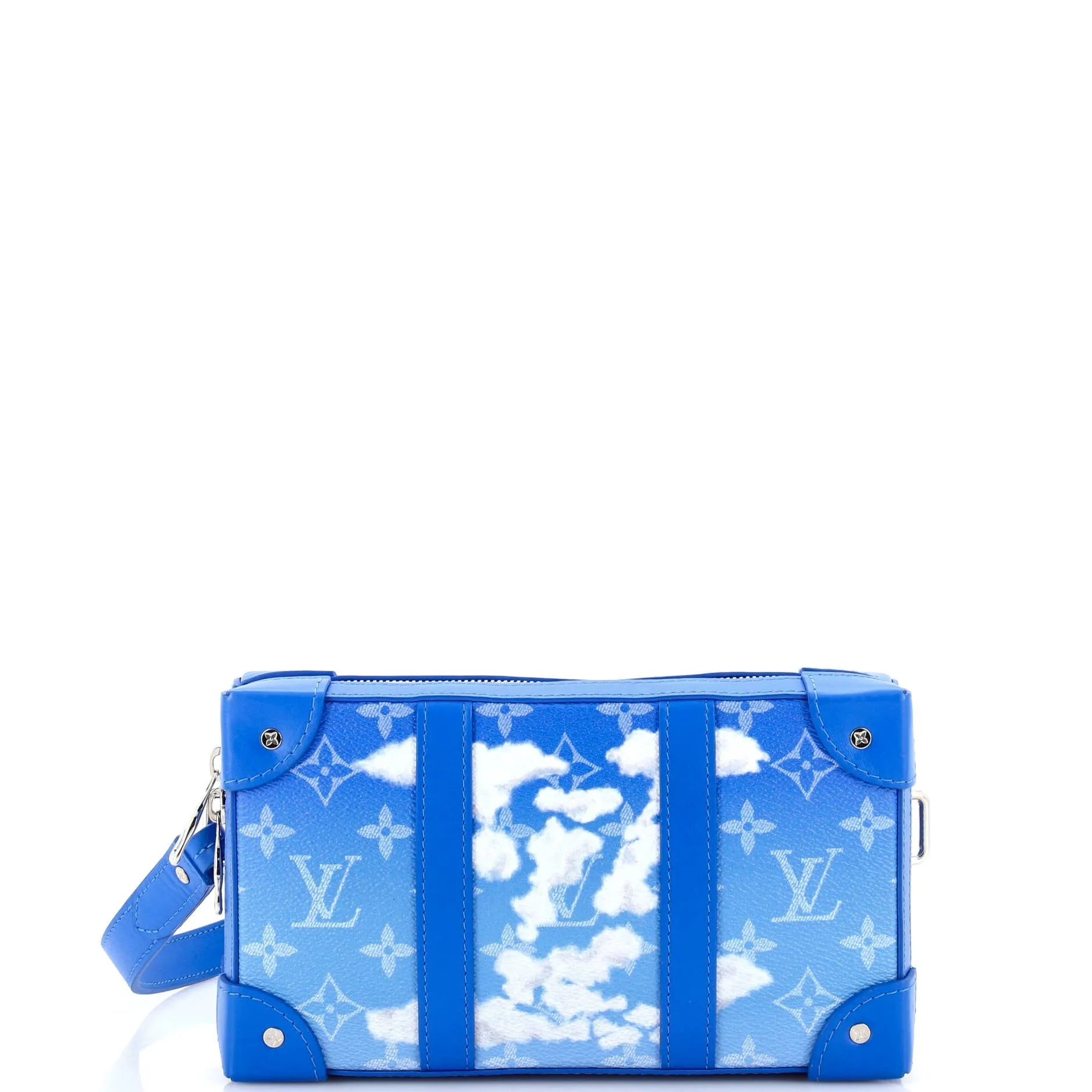 Designer Soft Trunk Wallet Limited Edition Monogram Clouds