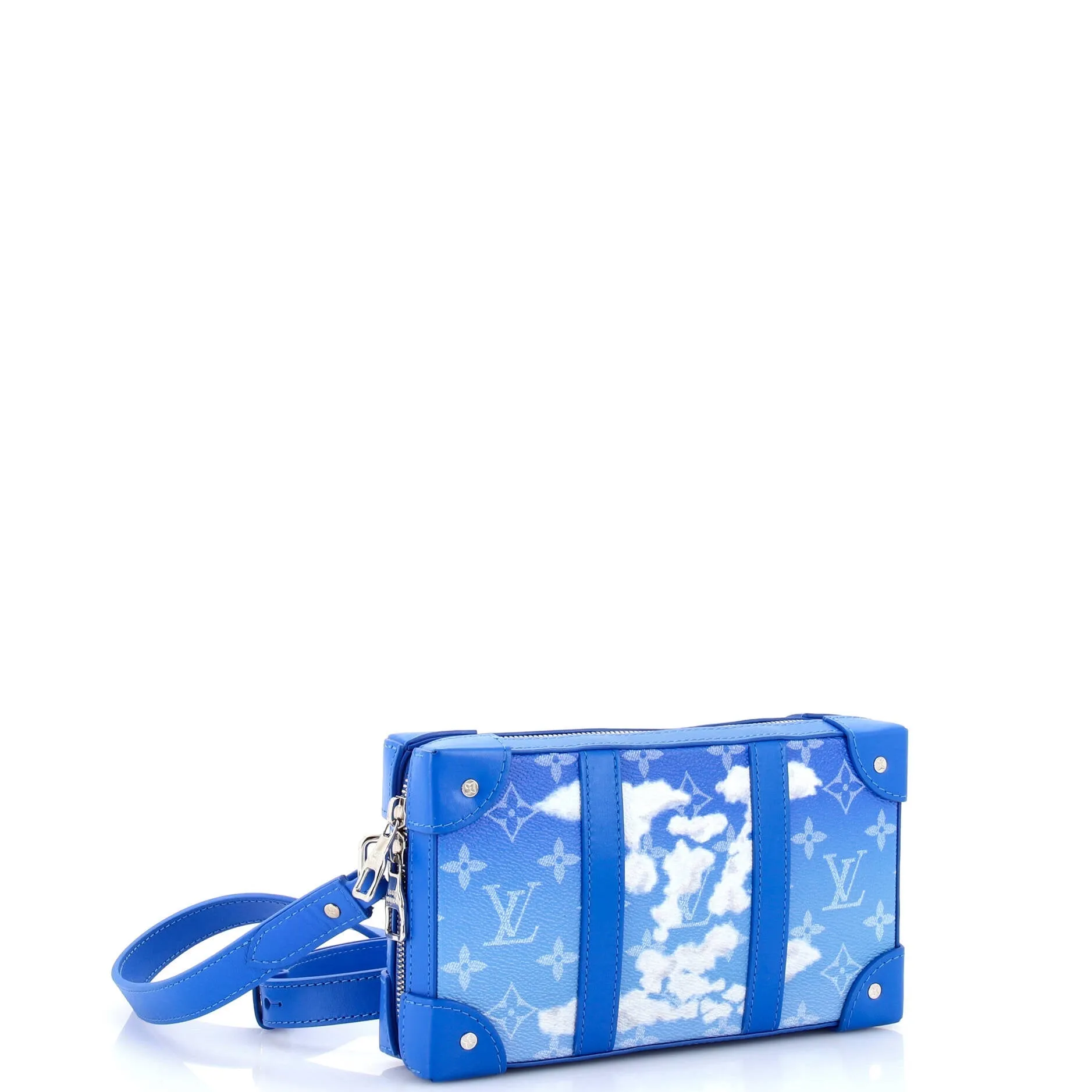 Designer Soft Trunk Wallet Limited Edition Monogram Clouds