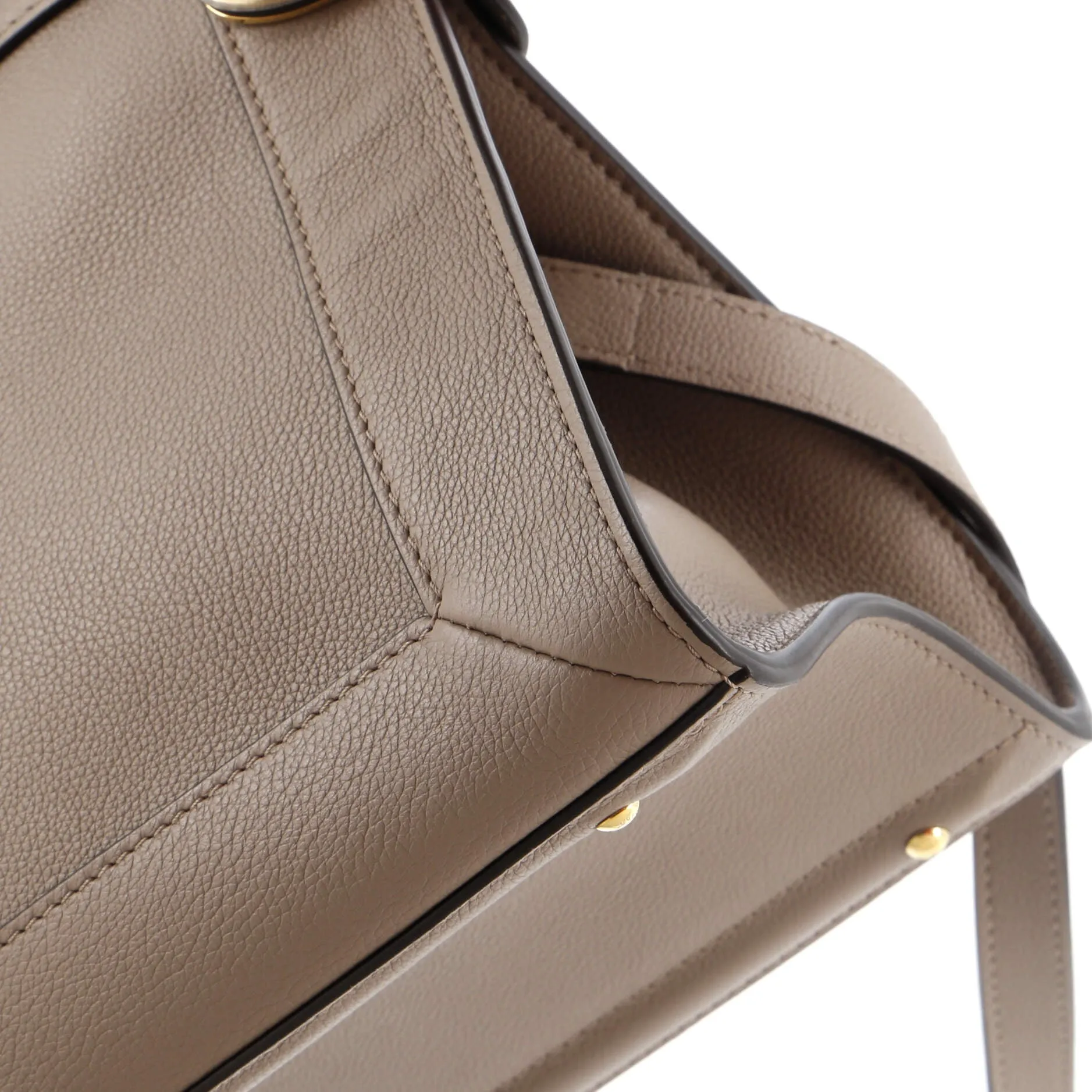 Designer Steamer Handbag Leather MM