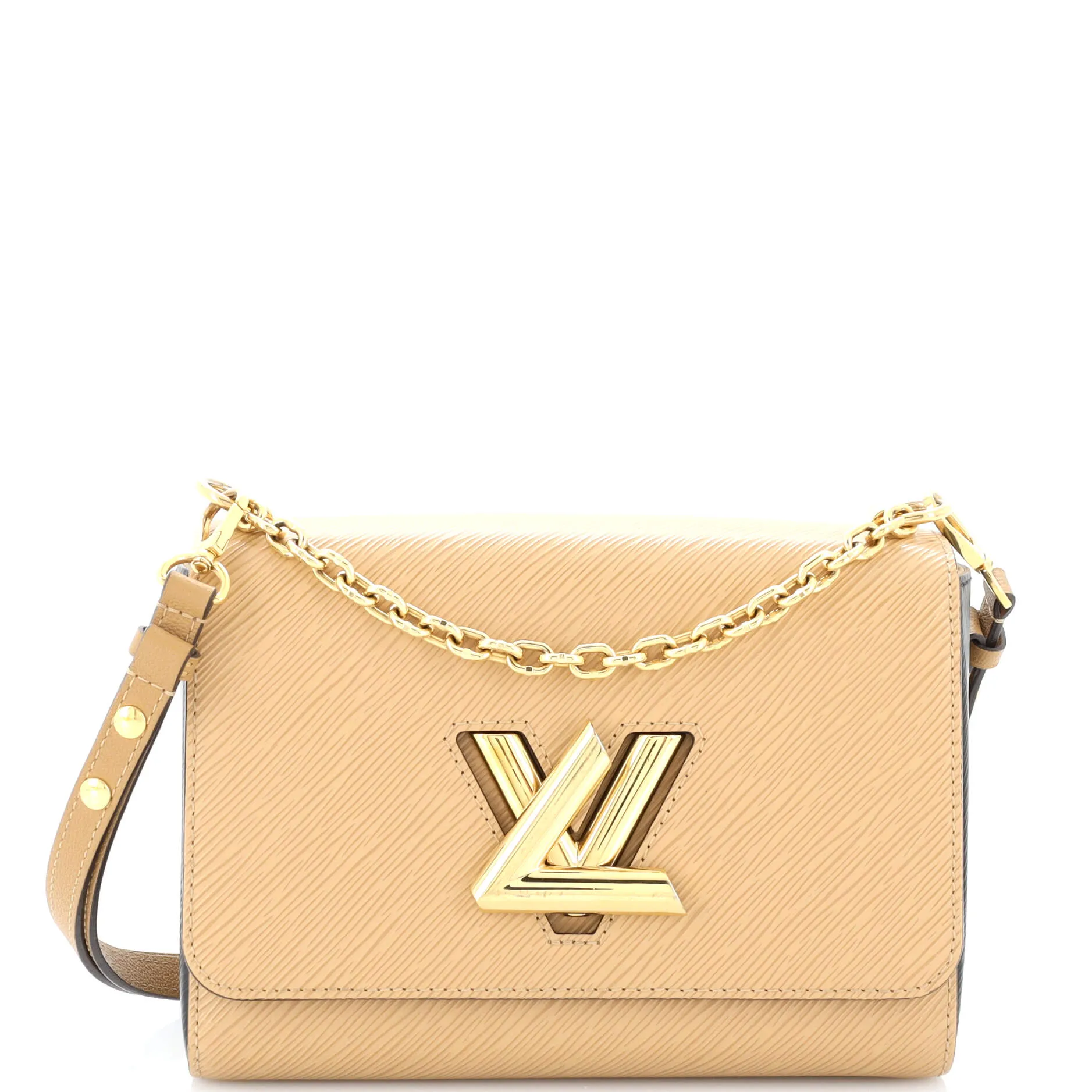 Designer Twist Convertible Handbag Epi Leather MM