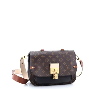 Designer Vaugirard Handbag Monogram Canvas with Leather