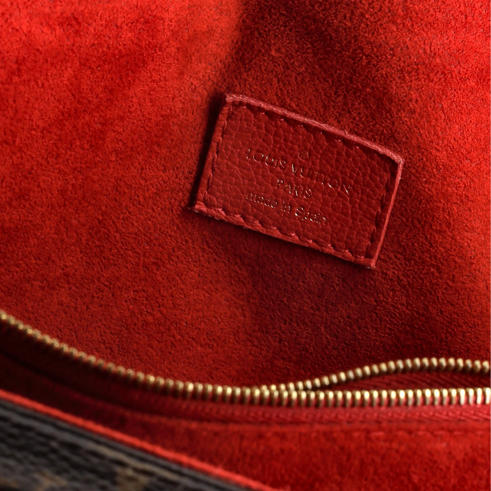 Designer Victoire Handbag Monogram Canvas and Leather