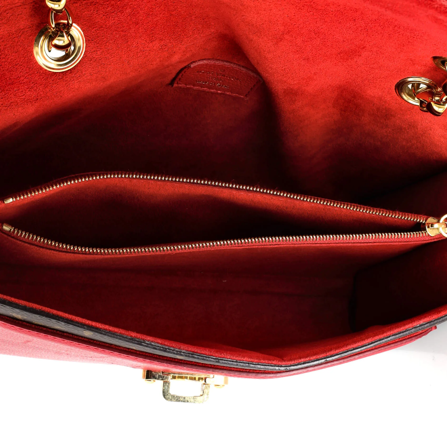 Designer Victoire Handbag Monogram Canvas and Leather