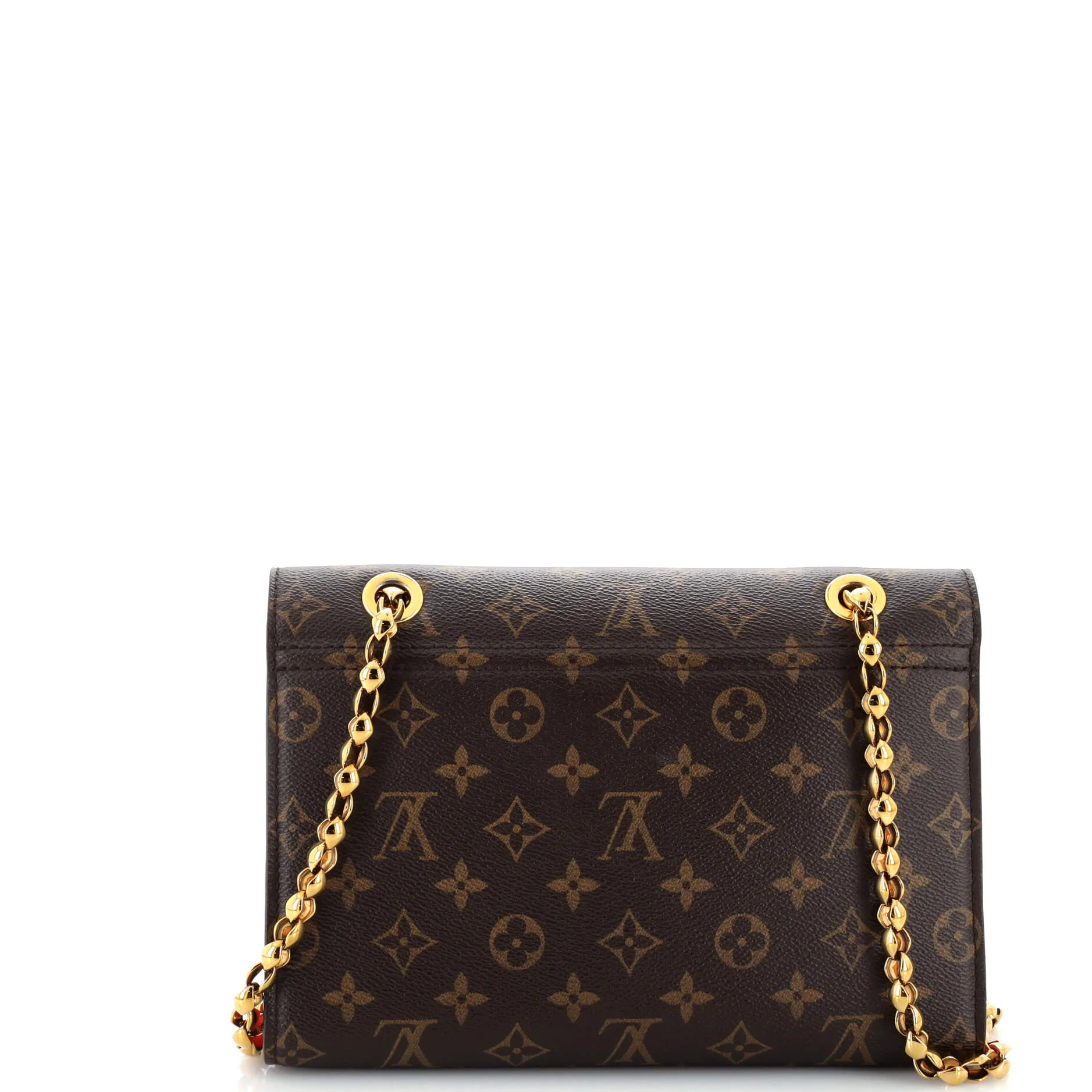 Designer Victoire Handbag Monogram Canvas and Leather