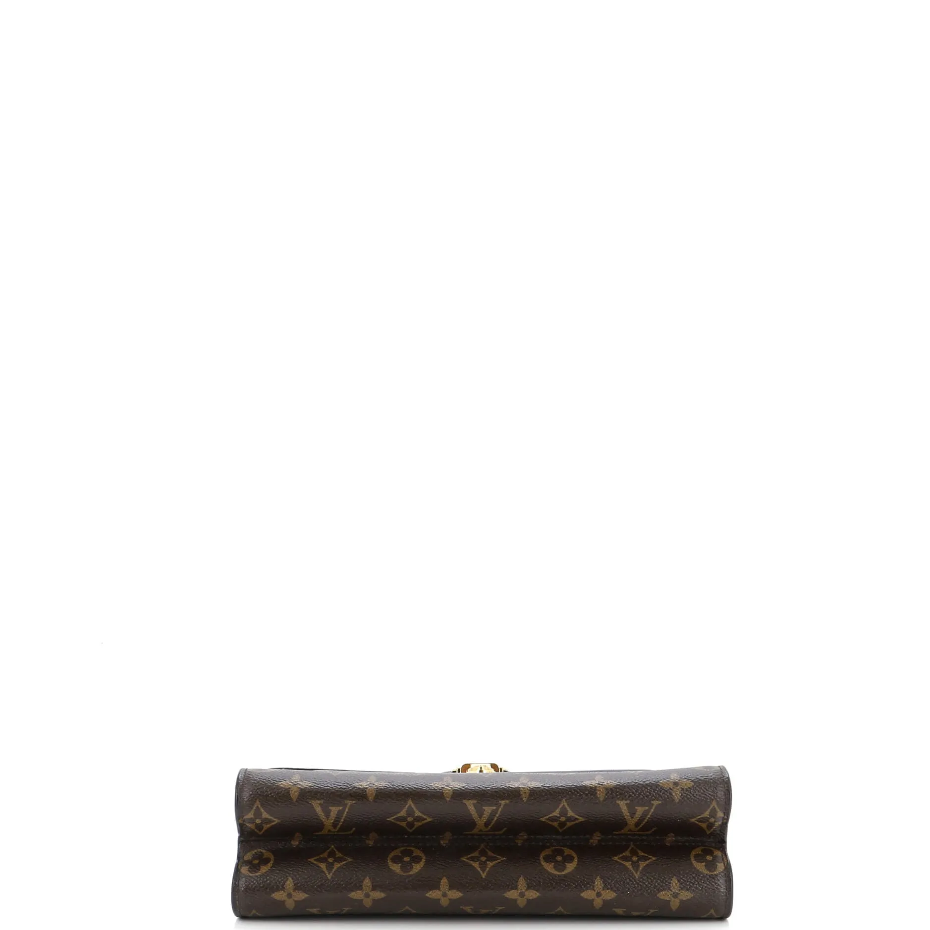 Designer Victoire Handbag Monogram Canvas and Leather
