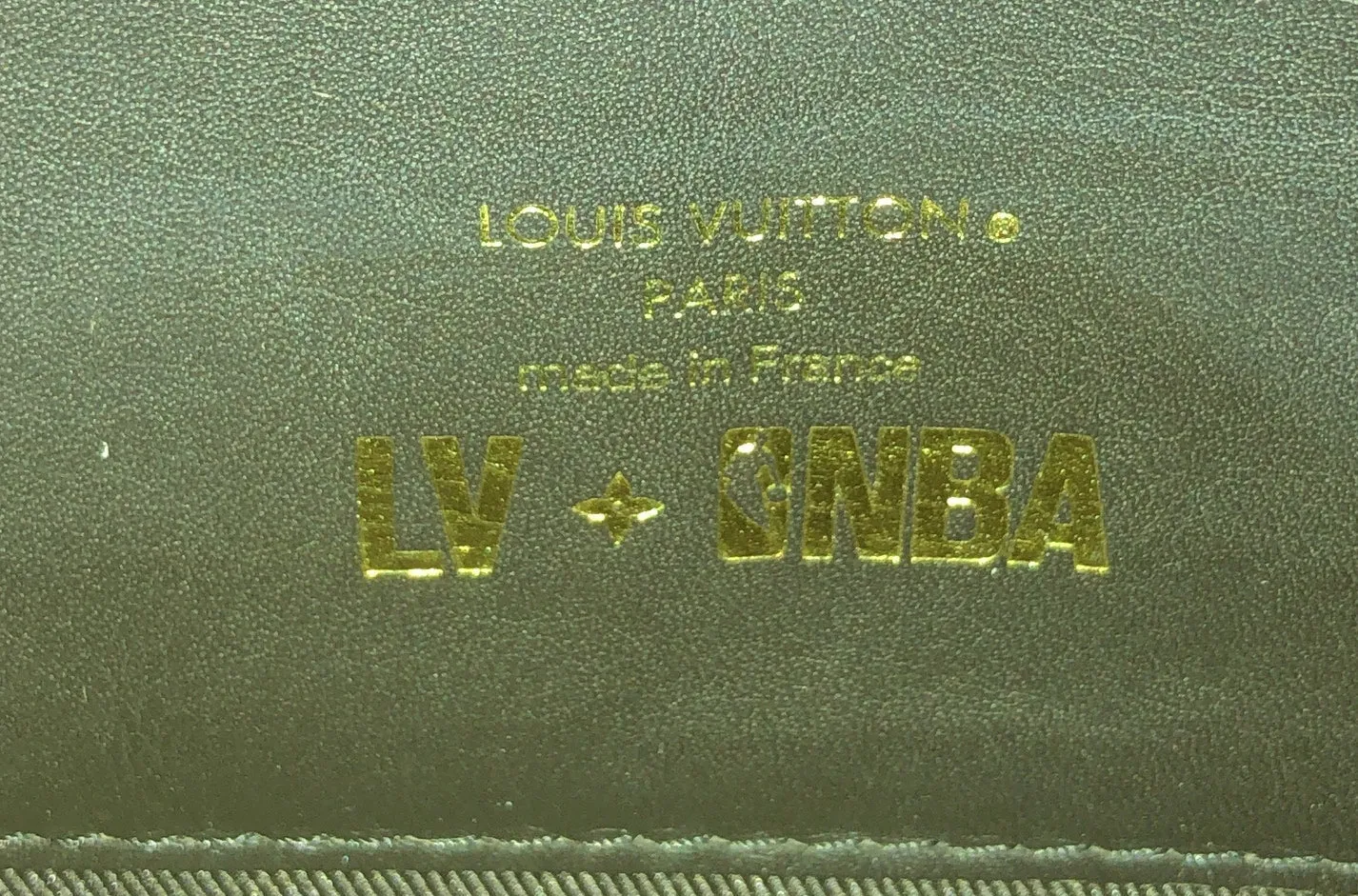 Designer x NBA Soft Trunk Wearable Wallet Monogram Embossed Leather