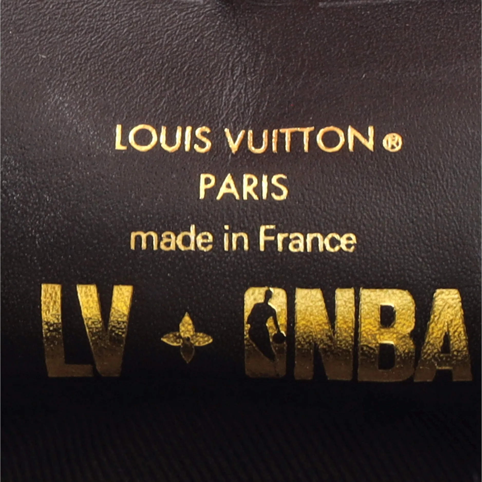 Designer x NBA Soft Trunk Wearable Wallet Monogram Embossed Leather