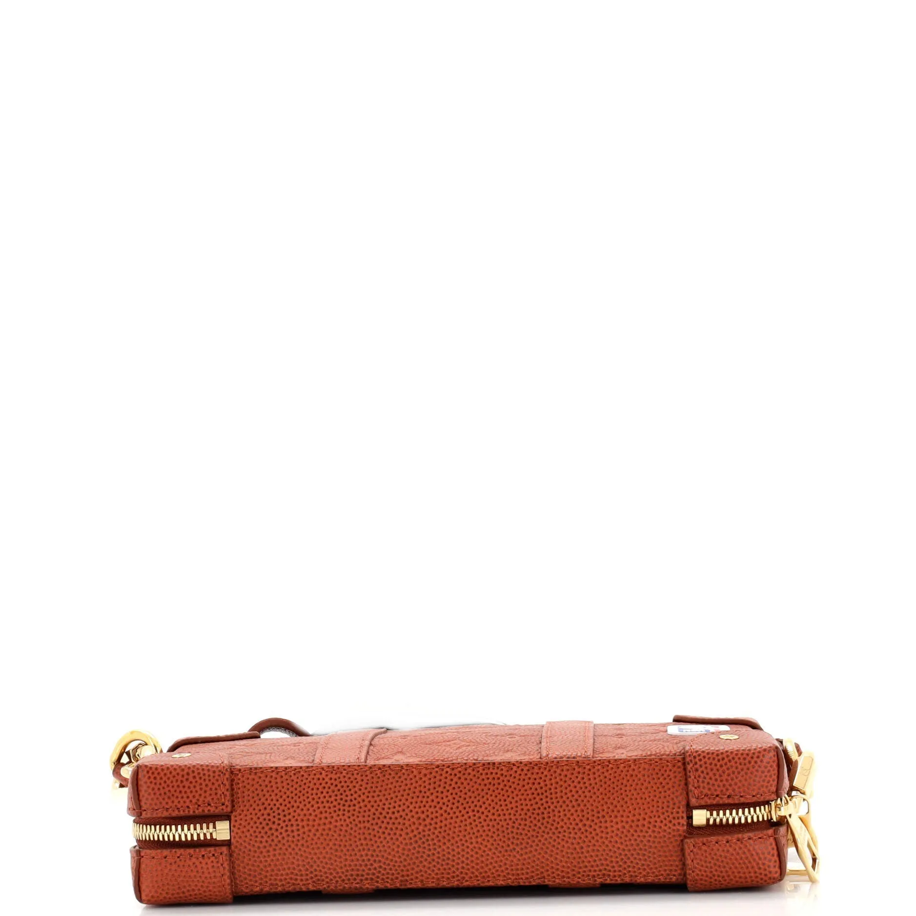 Designer x NBA Soft Trunk Wearable Wallet Monogram Embossed Leather