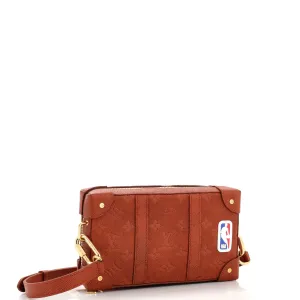 Designer x NBA Soft Trunk Wearable Wallet Monogram Embossed Leather