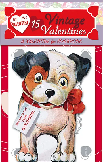 Die Cut Vintage Valentines - The Valentine for Everyone
