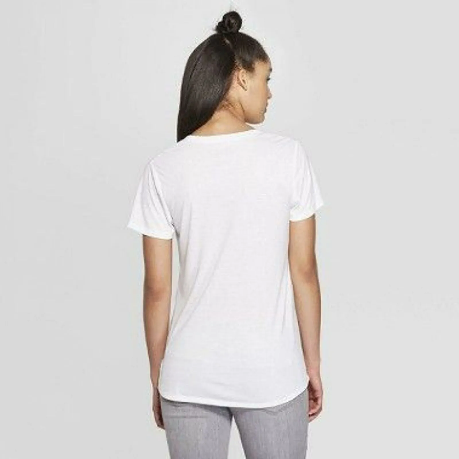 Disney Women's Mickey Mouse Short Sleeve Round Neck T-Shirt