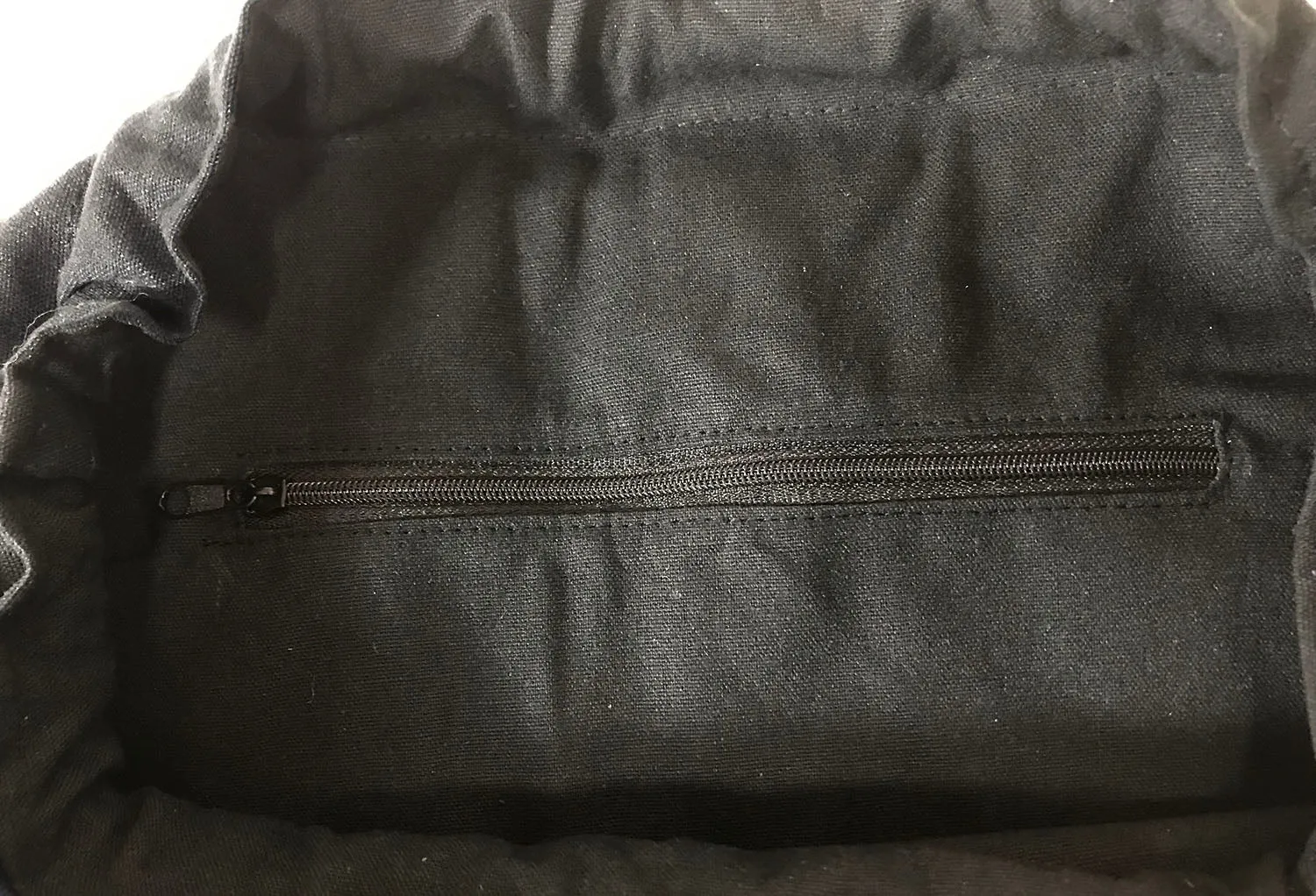 Drawstring Sling Bag, Blue Movement