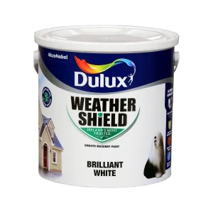 Dulux Brilliant White 2.5L Weathershield