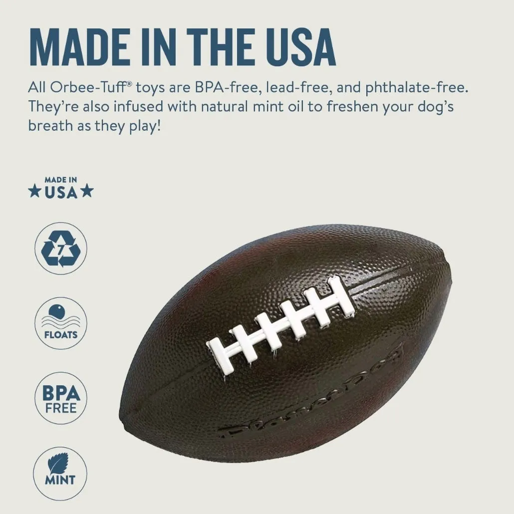 Durable Treat Dispensing & Fetch Dog Toy - Football