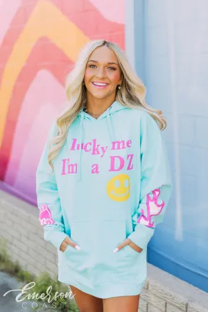 DZ Lucky Me Mint Hoodie
