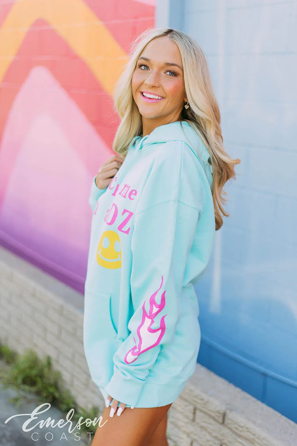 DZ Lucky Me Mint Hoodie