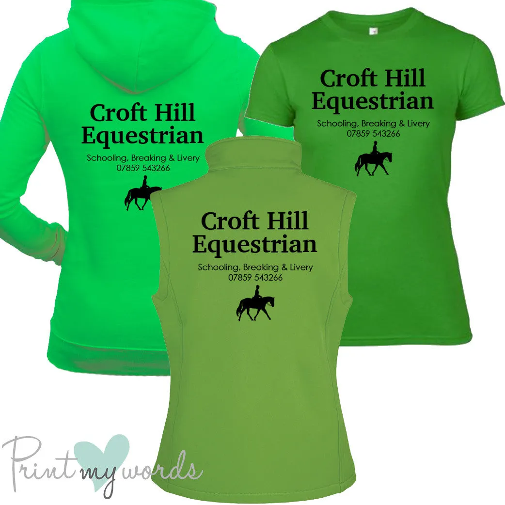'Erin' Ladies Personalised Matching Equestrian Set - Business Design
