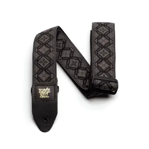 Ernie Ball Regal Black Jacquard Guitar Strap