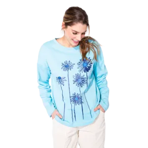 Escape Top - Blue Floral
