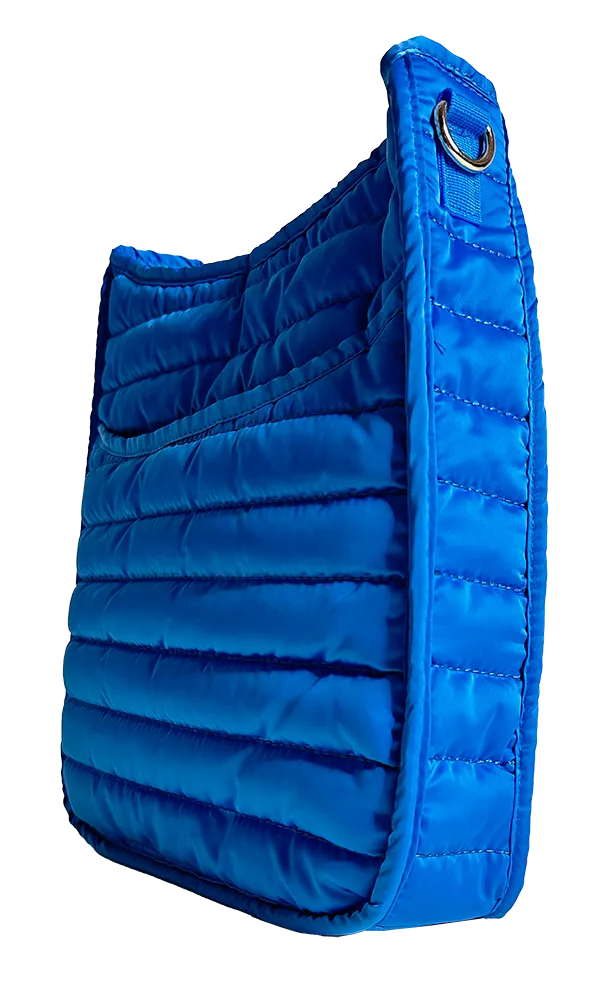 Everly Quilted Puffy Messenger-ASSORTED