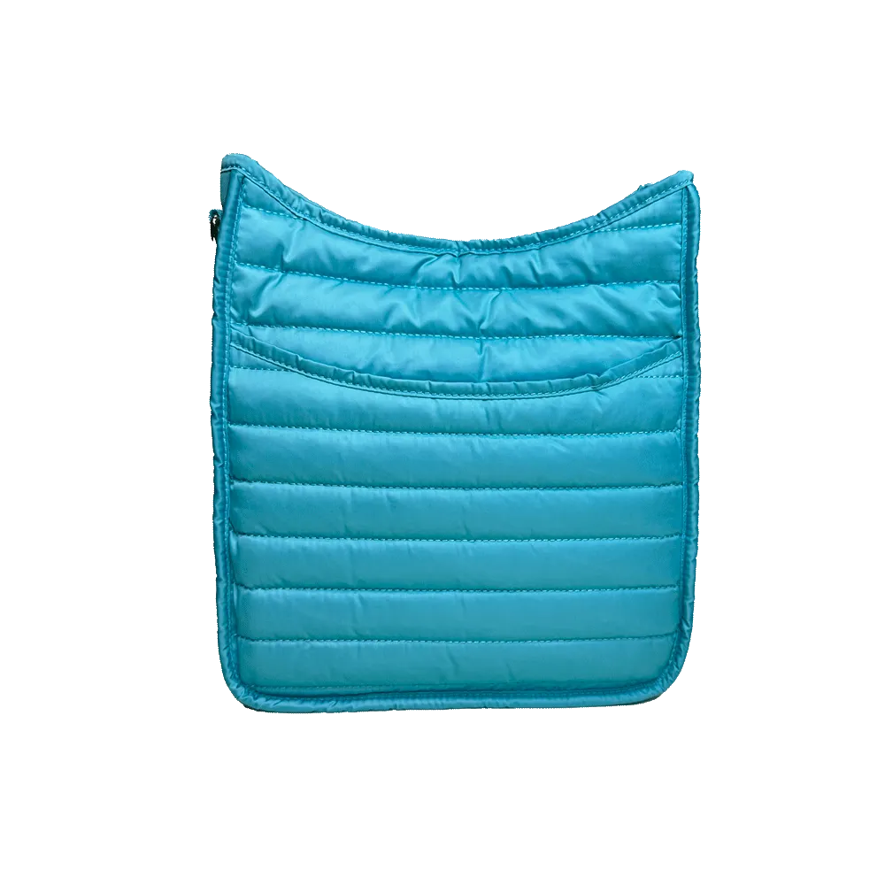 Everly Quilted Puffy Messenger-ASSORTED