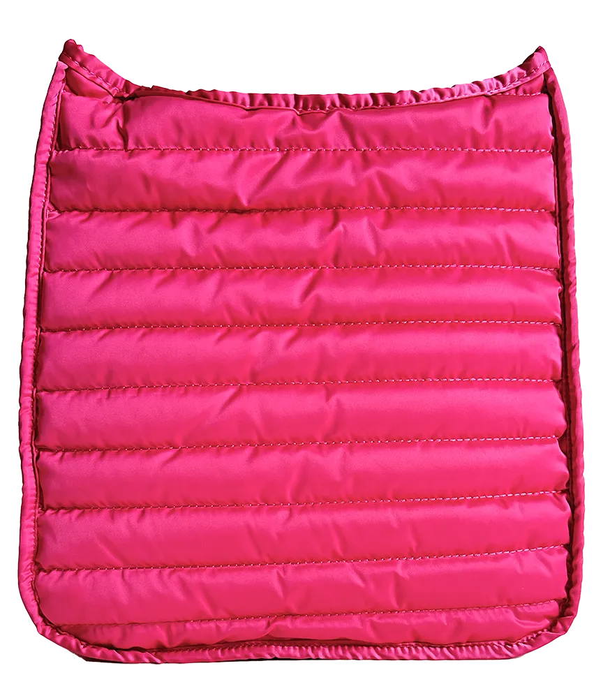 Everly Quilted Puffy Messenger-ASSORTED