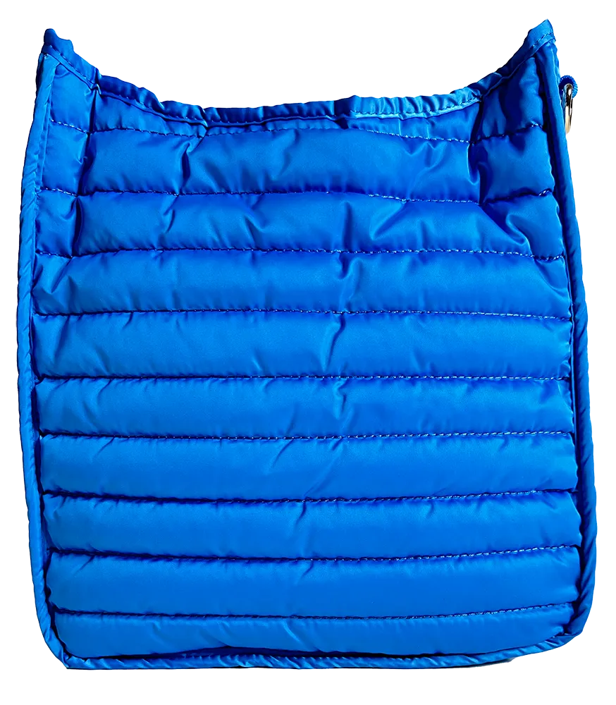 Everly Quilted Puffy Messenger-ASSORTED