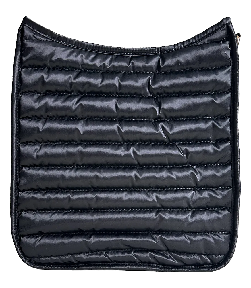 Everly Quilted Puffy Messenger-ASSORTED