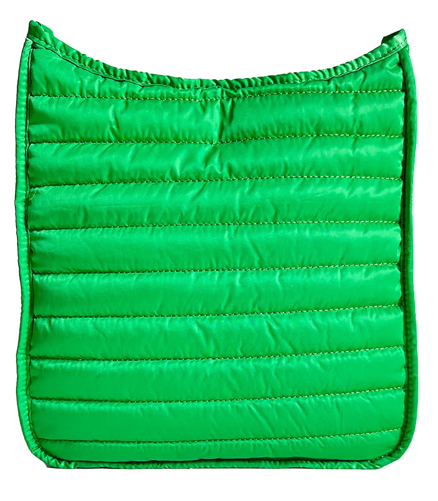 Everly Quilted Puffy Messenger-ASSORTED