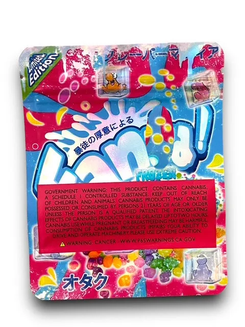 Fann-taa Frozen Rainbow Nerzdz Mylar Bag 3.5 Grams
