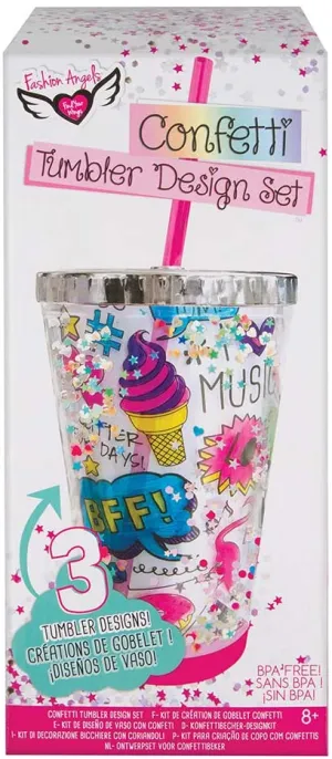Fashion Angels Confetti Tumbler Design Kit