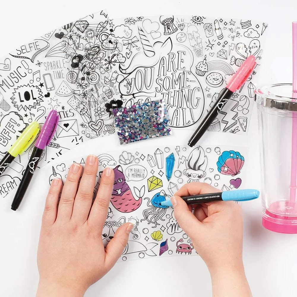 Fashion Angels Confetti Tumbler Design Kit