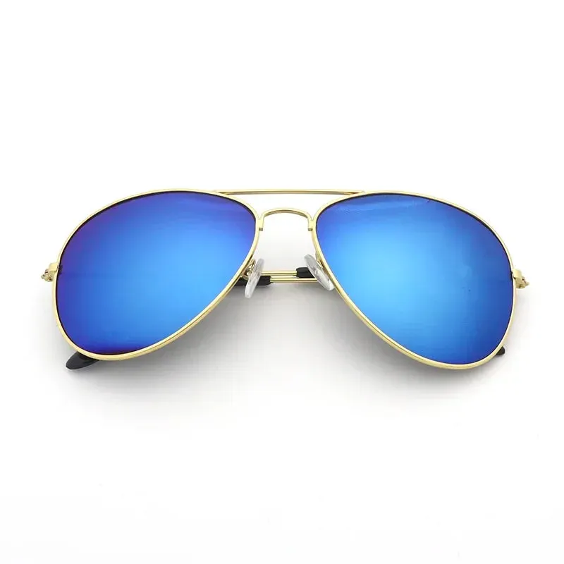 Fashion Pilot Round Gradient Sunglasses