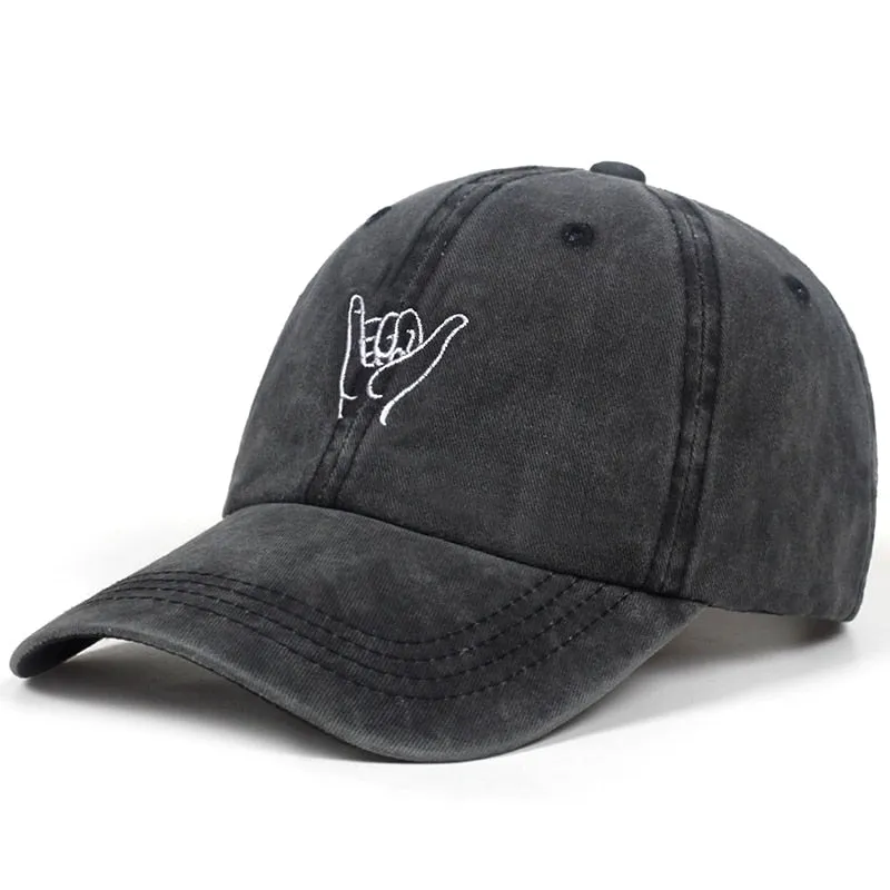 Finger Embroidery Cap