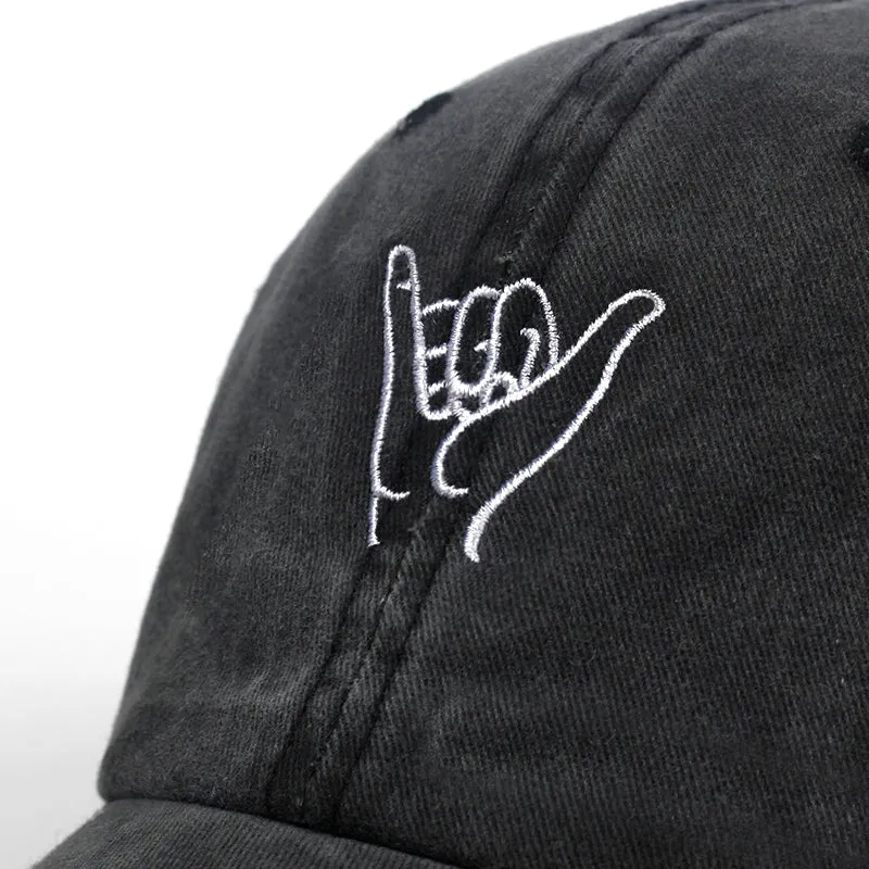 Finger Embroidery Cap