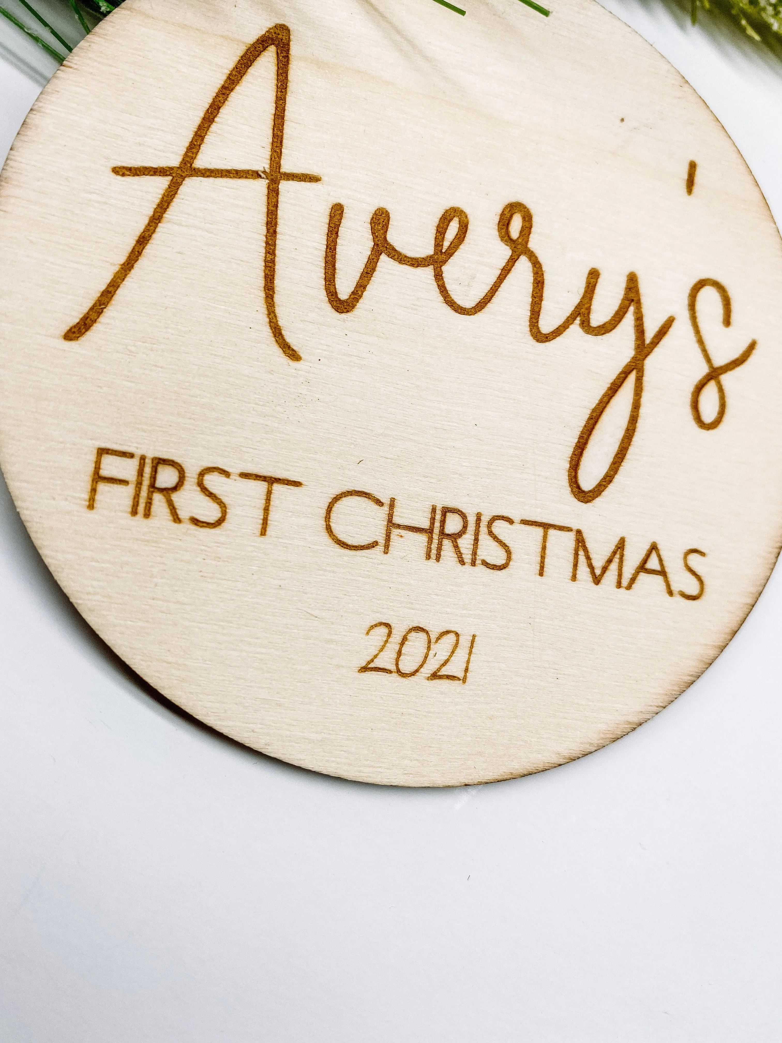 First Christmas Ornament