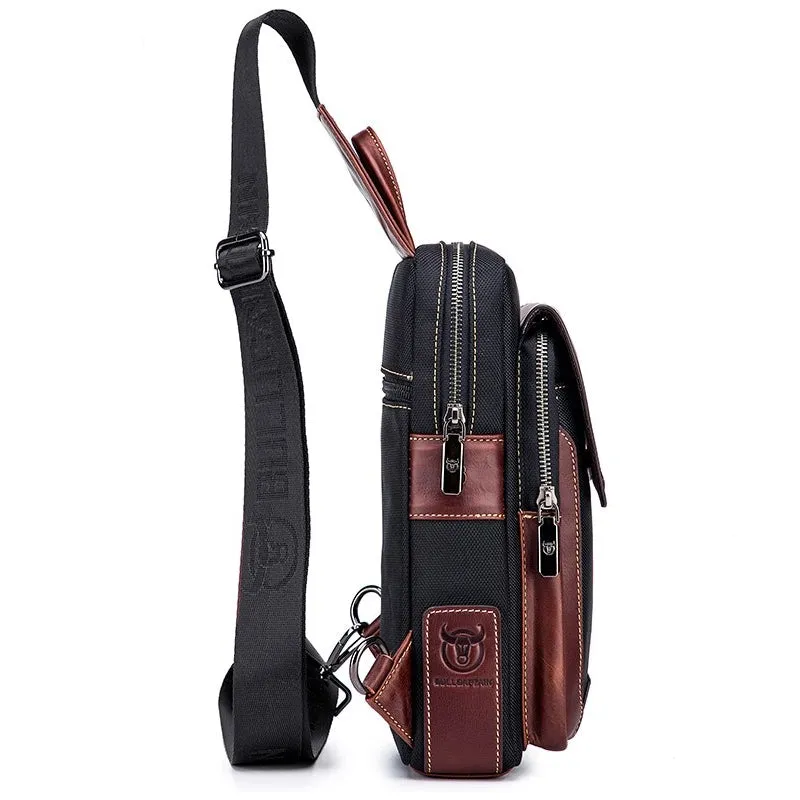 First Layer Cowhide Men Casual Fashion Chest Belt