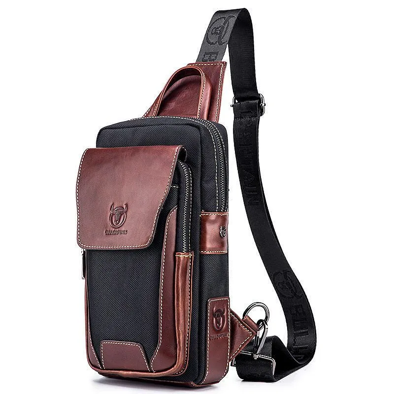 First Layer Cowhide Men Casual Fashion Chest Belt