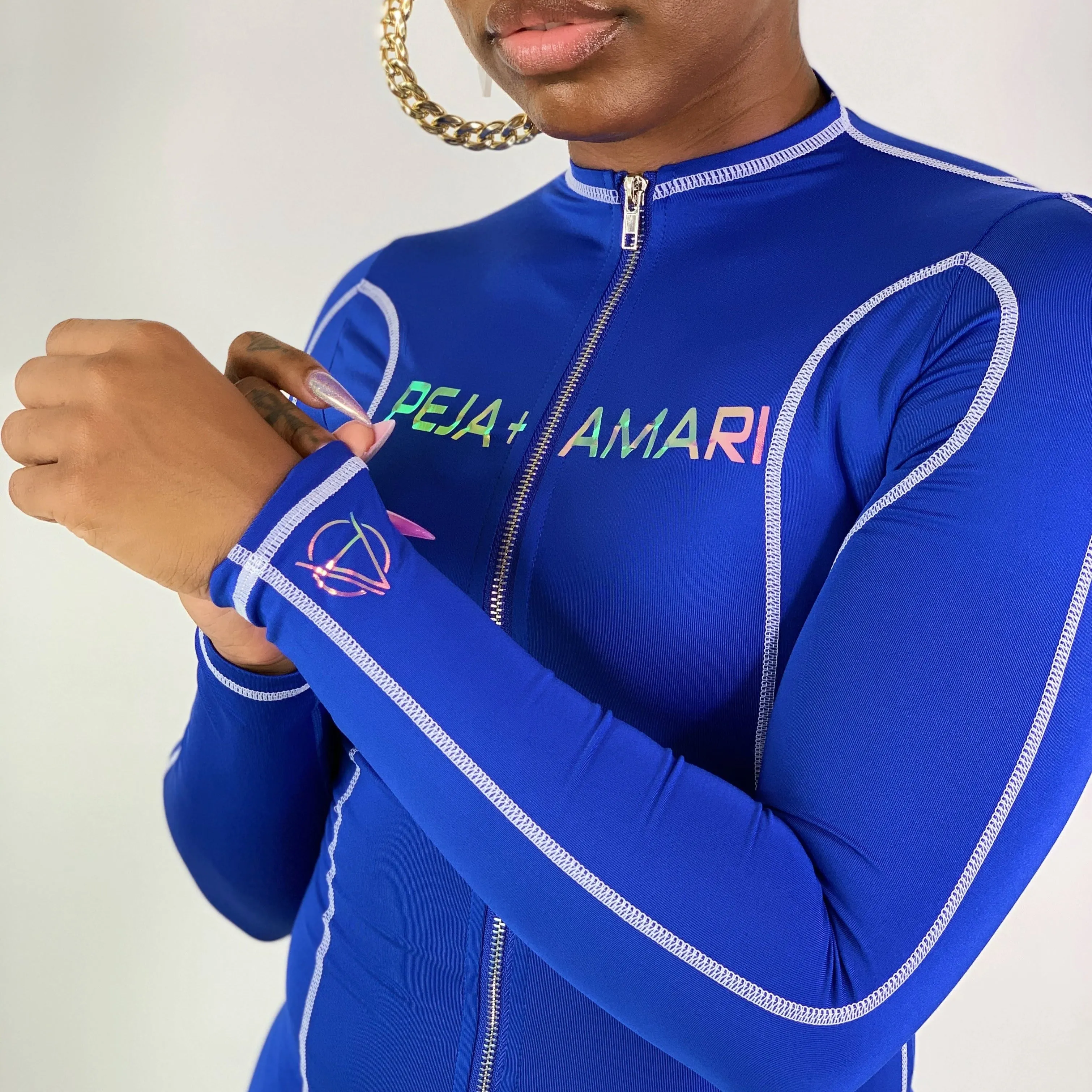 Fly Girl Jumpsuit - Blue