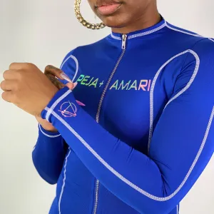 Fly Girl Jumpsuit - Blue