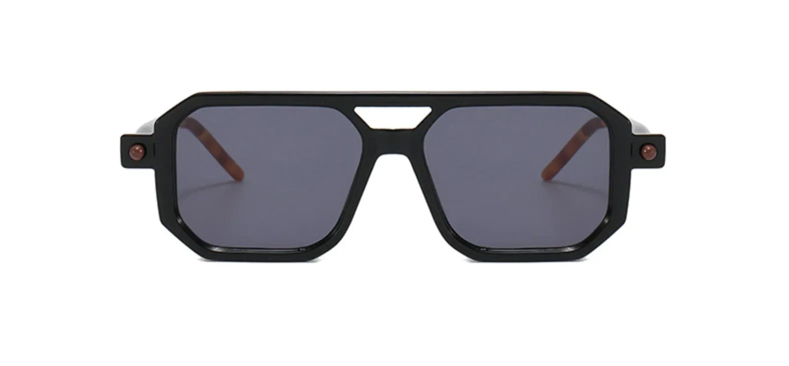 Gafas KUBO estilo Alemán Lentes de Sol o Graduables Armazón cuadrado de diseñador Vintage Retro