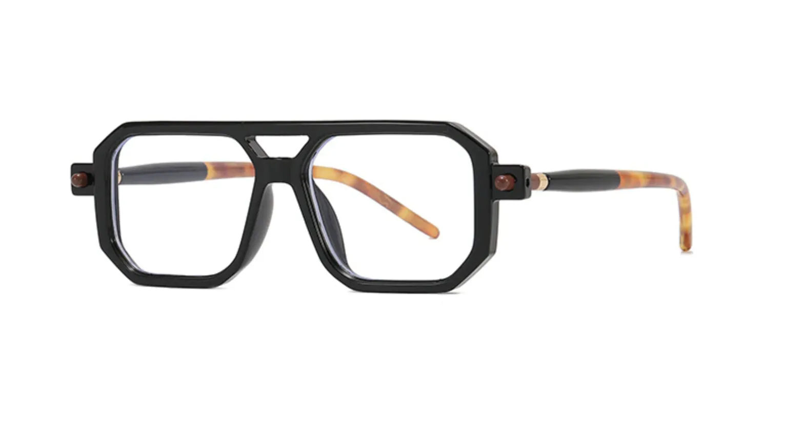 Gafas KUBO estilo Alemán Lentes de Sol o Graduables Armazón cuadrado de diseñador Vintage Retro