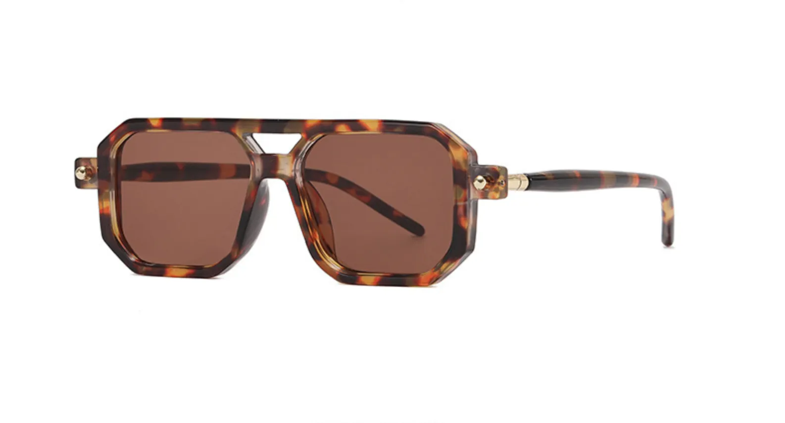 Gafas KUBO estilo Alemán Lentes de Sol o Graduables Armazón cuadrado de diseñador Vintage Retro