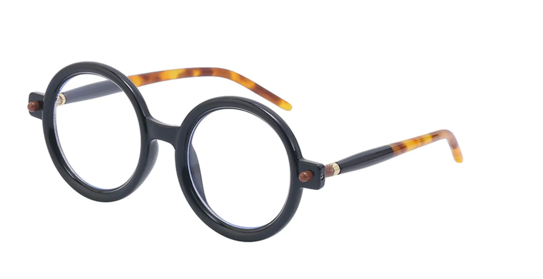 Gafas KUBO estilo Alemán Lentes de Sol o Graduables Armazón Redonddo de diseñador Vintage Retro