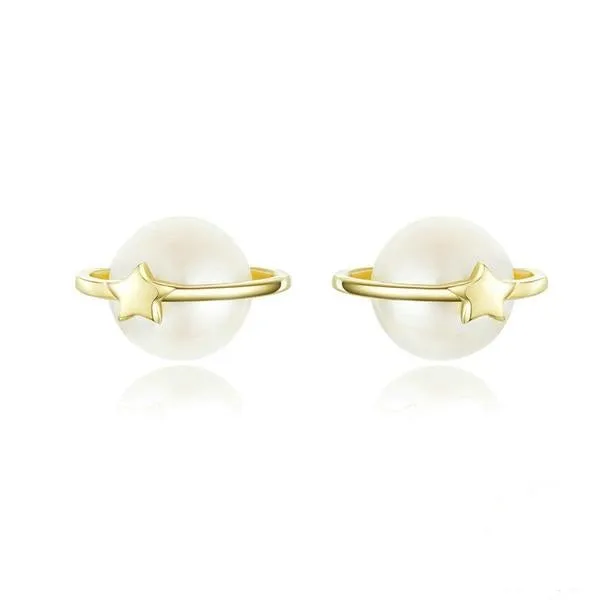 Galaxy Satellite Type Ear Studs