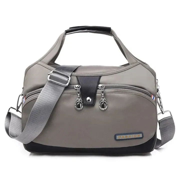 Gisela | Fashionable bag with compartments and zippers