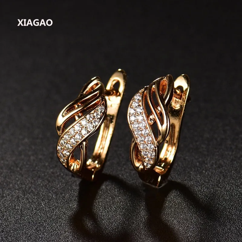 Gold color Earrings Earring Jewelry