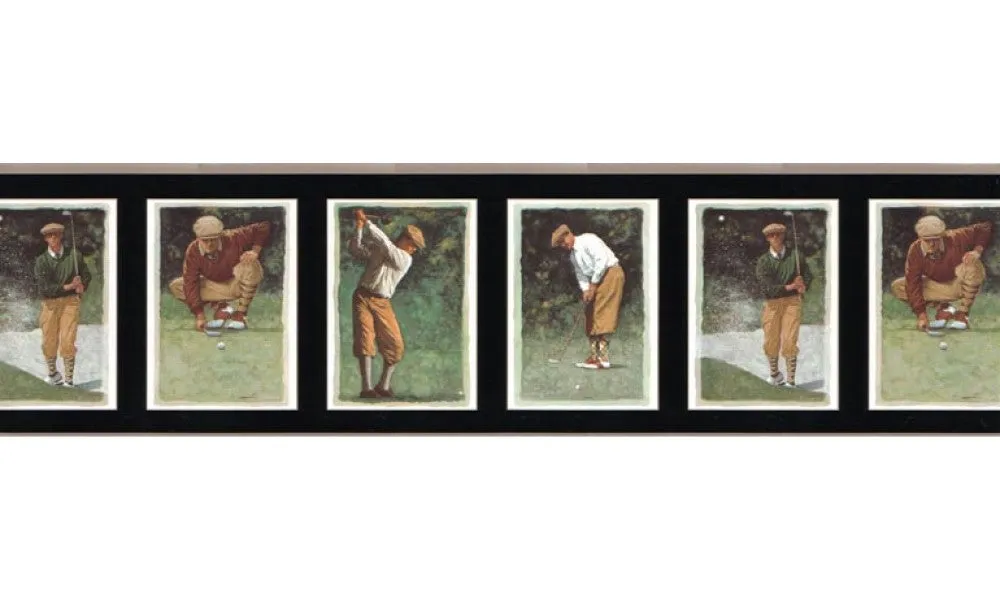 Golf B2004PG Wallpaper Border