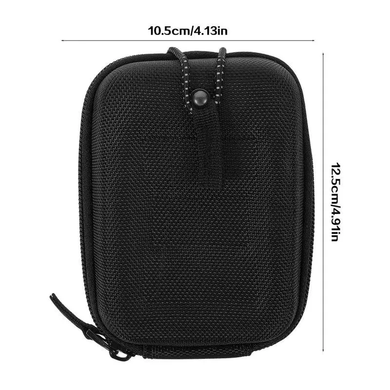 Golf Rangefinder Case EVA Distance Meter Carrying Storage Bag Golf Range Finder Protection Cover with Zipper for Golf Accessory