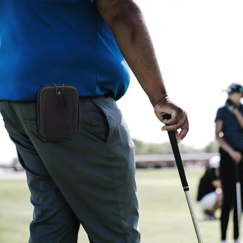 Golf Rangefinder Case EVA Distance Meter Carrying Storage Bag Golf Range Finder Protection Cover with Zipper for Golf Accessory